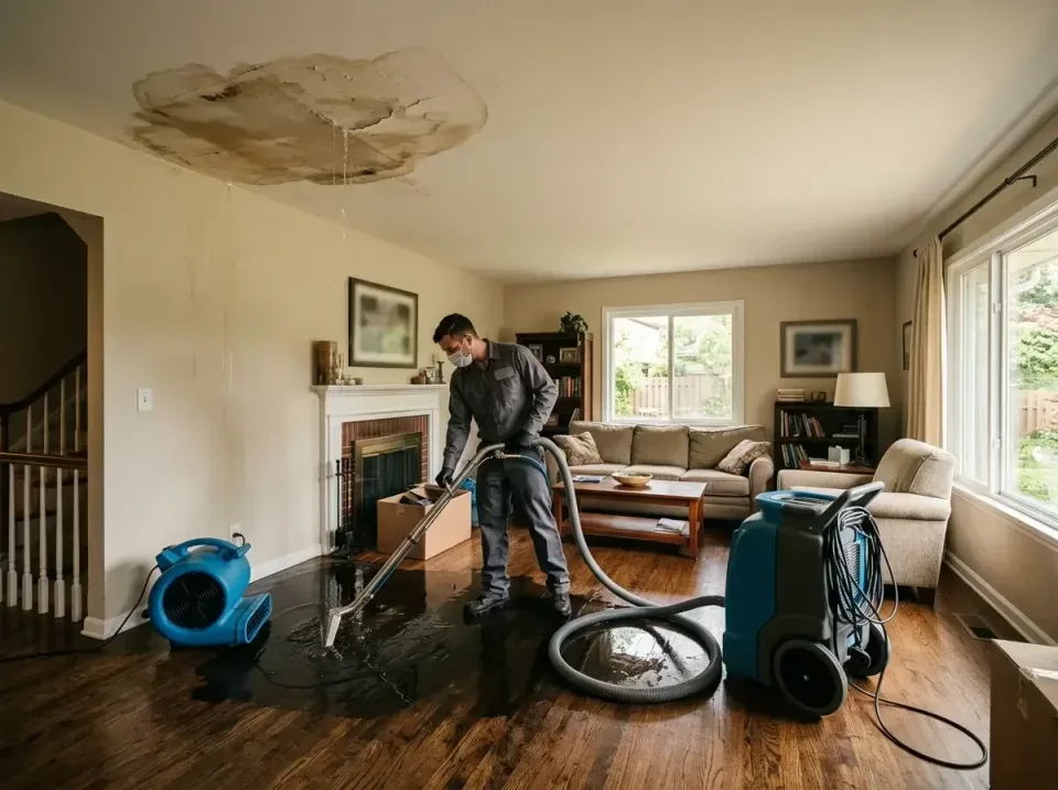 attic-pipe-burst-ceiling-drip-008 — frequently asked questions, Water Damage Restoration & Carpet Care in Hokendauqua, PA